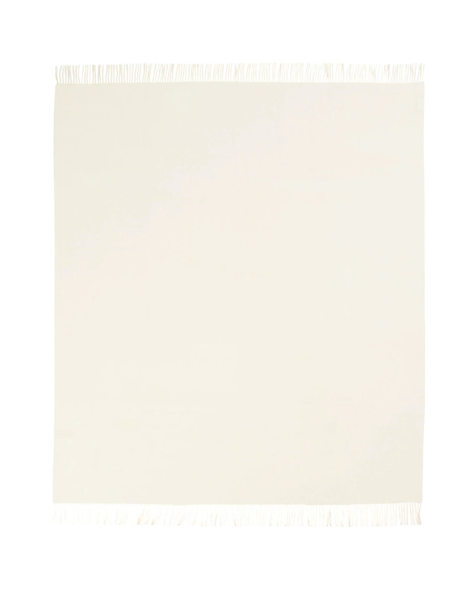Everest Bianco Blanket | Lanerossi