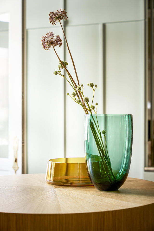 ClassiCon amber orange vase | ClassiCon