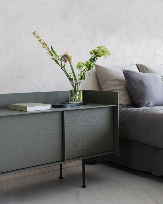 LANDING GREY GREEN komoda
