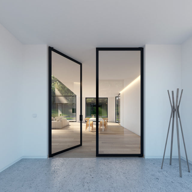 Portapivot door systems