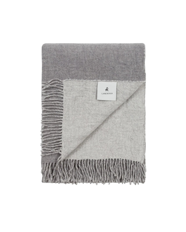 Dionysus Grigio Medio Blanket | Lanerossi