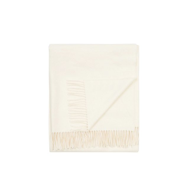 Lanerossi Everest bianco blanket