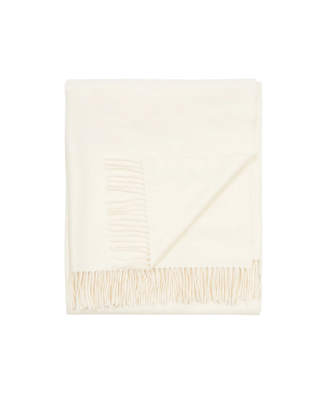 Everest Bianco Blanket | Lanerossi