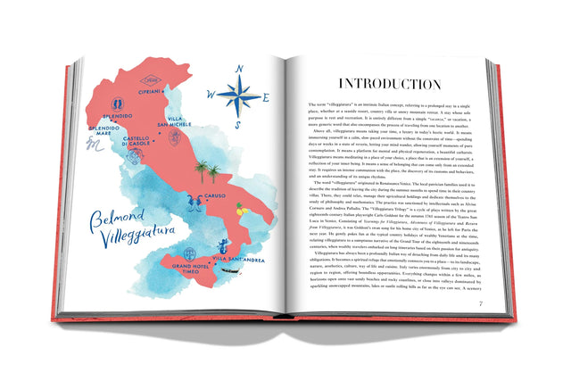 "Villeggiatura. Italian summer" Book by Assouline