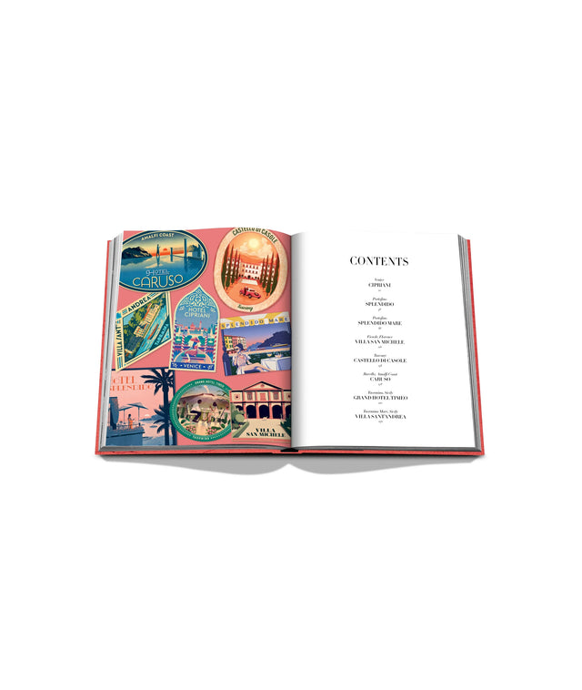 Assouline Villeggiatura interjero knyga