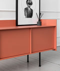 Landing komoda, salmon pink spalva